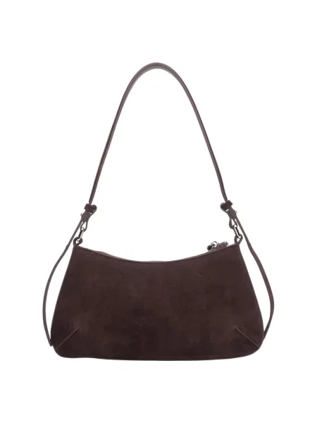 Torebka skórzana Estro skórzana brązowa