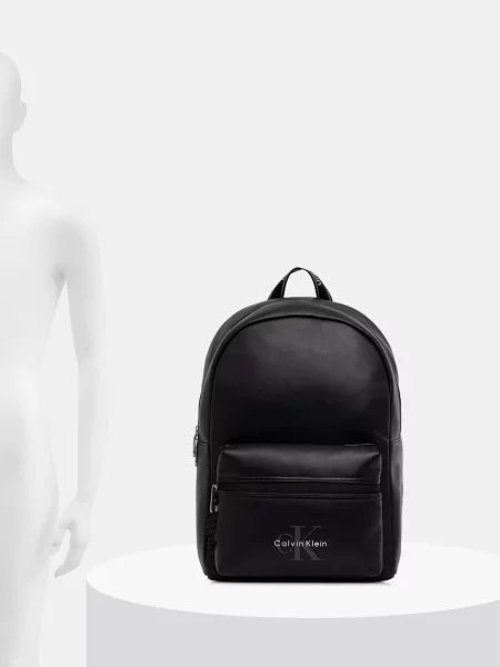 Calvin Klein városi hátizsák férfi műbőr fekete