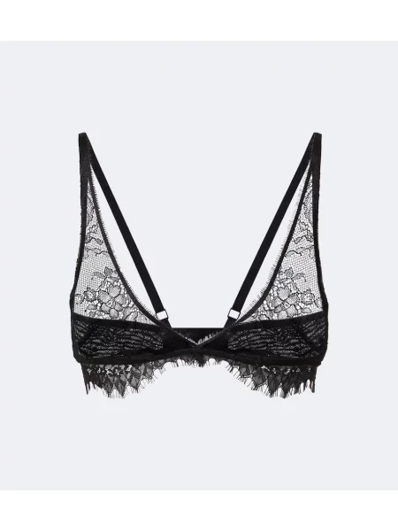 Sutien bralette Sir din dantelă negru