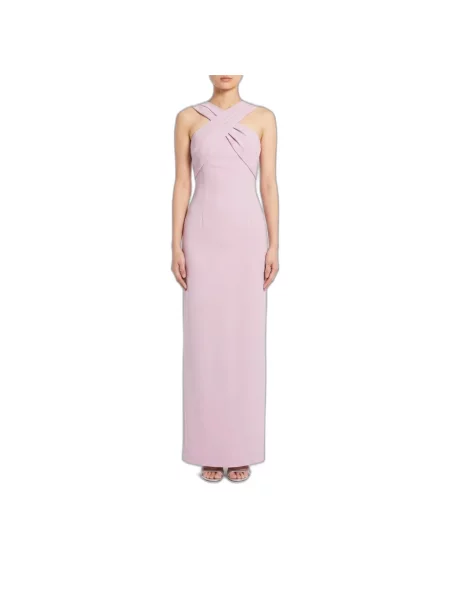 Sukienka maxi Solace London różowa