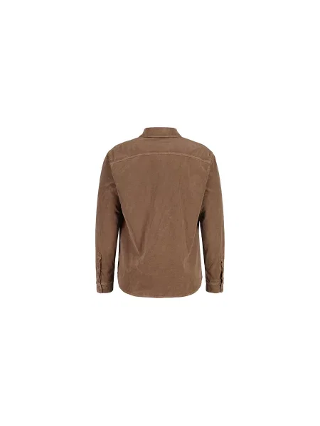 Maloja BariM. Mężczyźni Koszula Maloja Size: S brązowy
