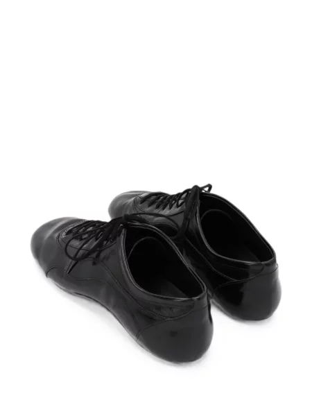 Sneakerși Dries Van Noten din piele negru