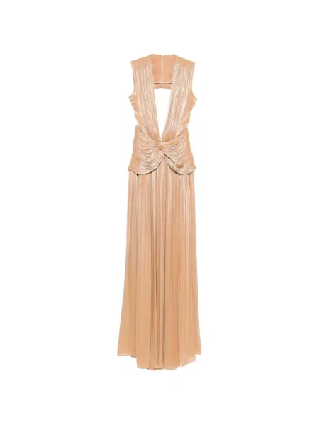 Maxi rochie maxi Costarellos cu spatele deschis de costum