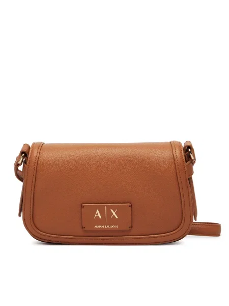 Armani Exchange Kabelka hnedá