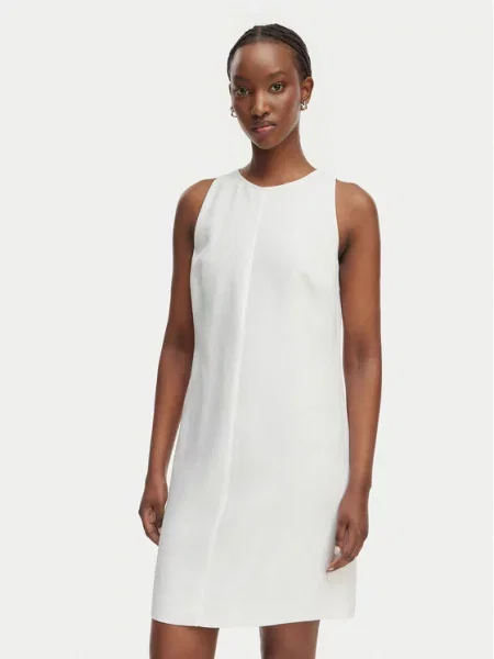 BOSS Rochie cocktail Dinderal alb