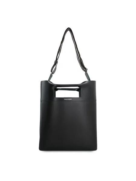 Torba Alexander Mcqueen zamszowa czarna
