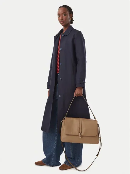 Torbica Tommy Hilfiger Th Libre Satchel bež