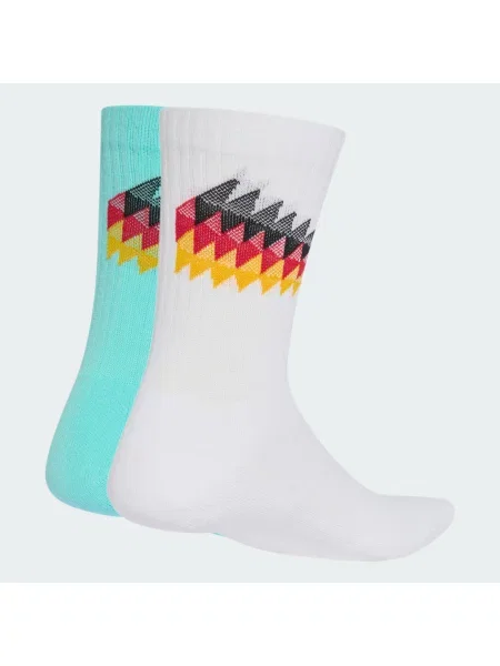 Skarpety kibica z designem model GERMANY' Adidas Sportswear białe