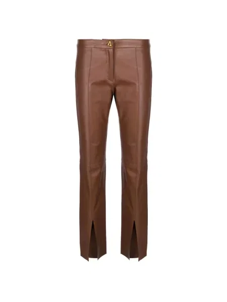 Spodnie áeron casual brązowe