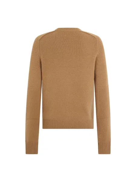 Sweter Burberry brązowy