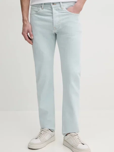 Дънки Pepe Jeans STRAIGHT JEANS BYRON синьо