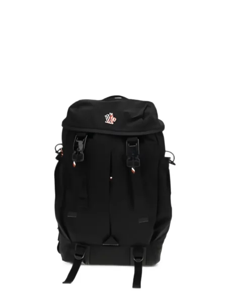 Rucsac Moncler Grenoble din piele negru