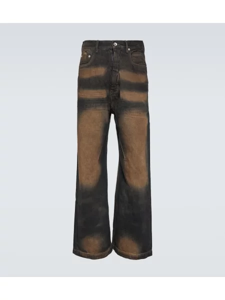 Široke kavbojke Drkshdw By Rick Owens rjava