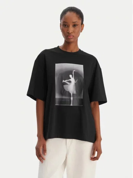 BOSS Majica Eboys črna