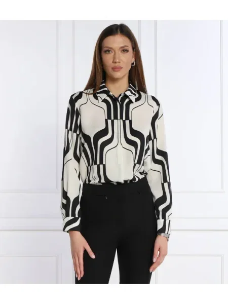 Marella Cămașă SIRENA | Relaxed fit negru