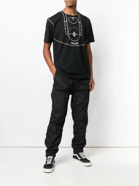 Tricou County Of Milan negru