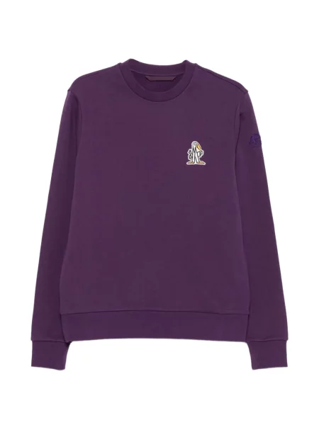 Pulover Moncler cu autograf violet