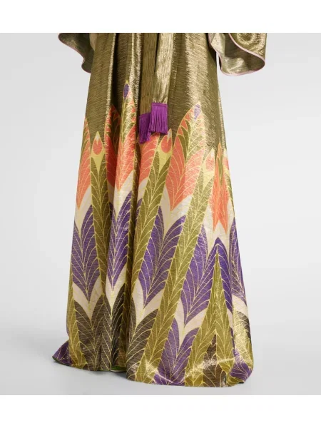 Rochie Valentino de mătase cu imagine