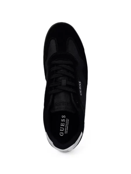 Sneakerși Guess cu imagine negru