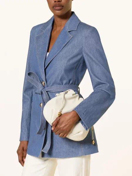 Mm By Max Mara Sako Odissea V Džínovém Vzhledu modrá
