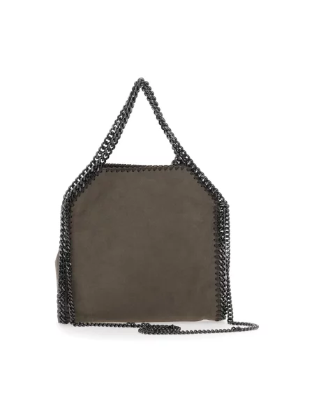 Shopperka Stella Mccartney zamszowa szara