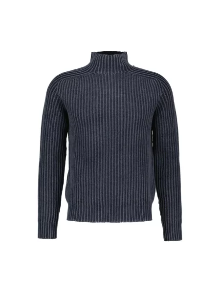 Sweter z golfem 04651/ A Trip In A Bag do golfa niebieski