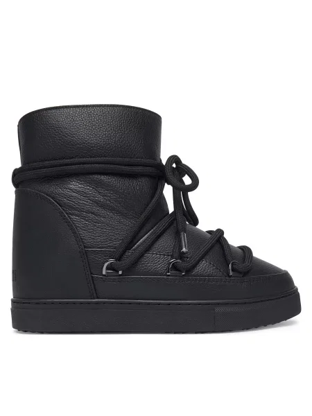 Снігоходи Inuikii Full Leather Wedge чорний