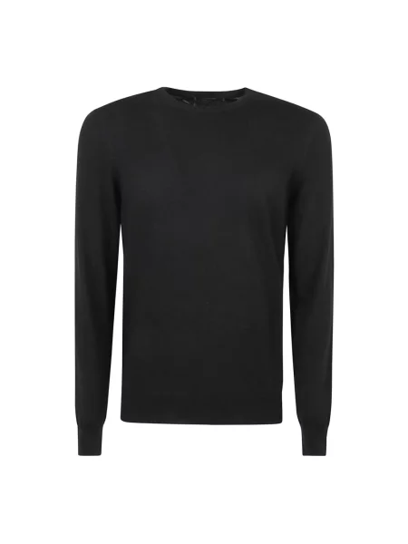 Sweter Tagliatore wełniany czarny