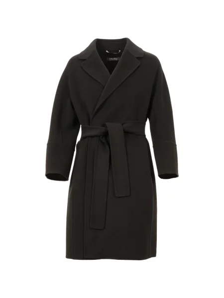 Cu centură palton 's Max Mara cu rever negru