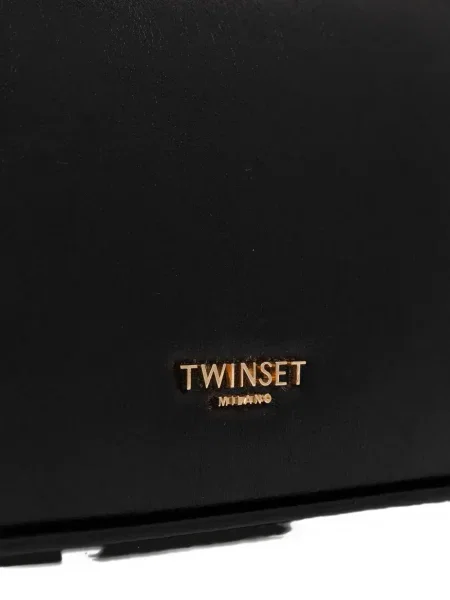 Colier Twinset cu bretele negru
