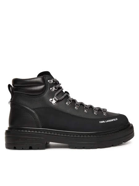 Bakancs KARL LAGERFELD Miles fekete