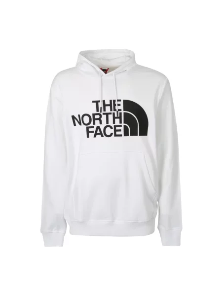 Bluza z kapturem The North Face z kapturem biała