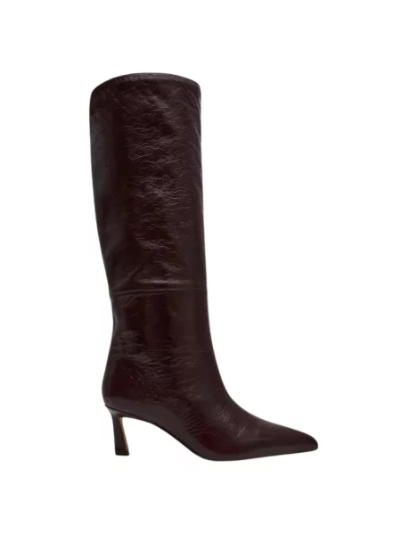 Botki Steve Madden skórzane brązowe
