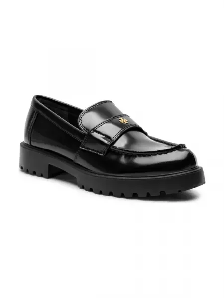 TORY BURCH De piele pantofi loafer negru