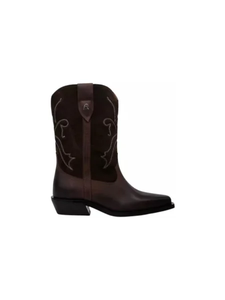 REPLAY Cizme și botine cowboy maro