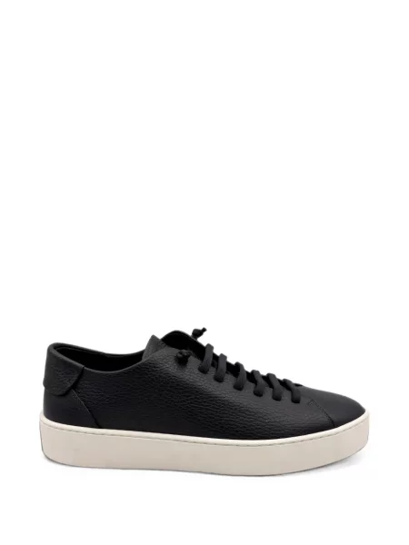 Sneakerși Fabiano Ricci din piele albastru