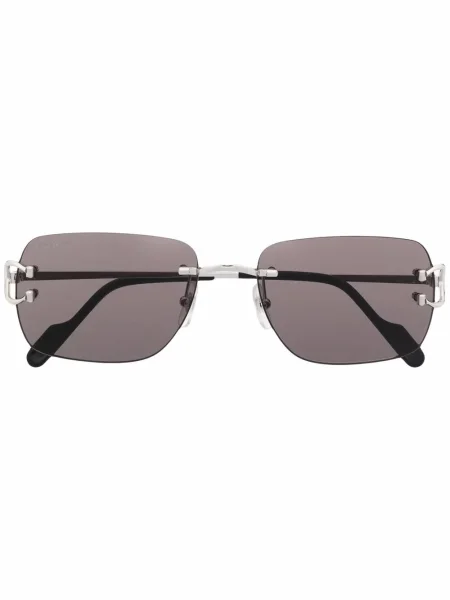 Ochelari de soare Cartier Eyewear argintiu