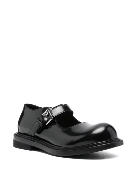 Remenčić loaferice Moschino sa kopčom crna