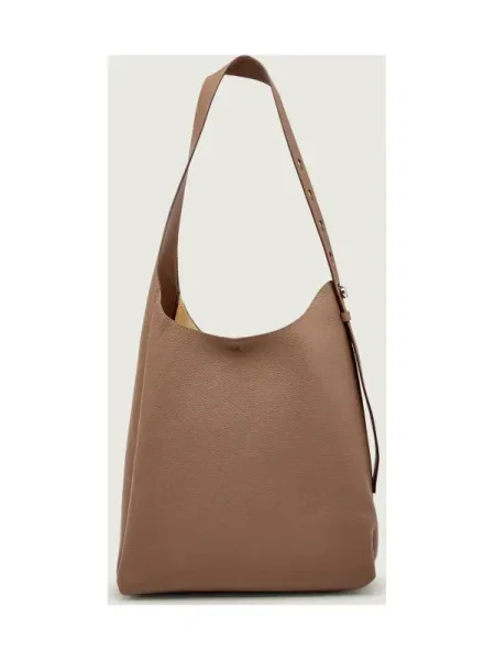 Geanta hobo Tory Burch din piele bej