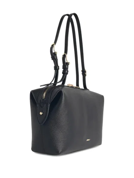 Geanta de piele Furla din piele negru