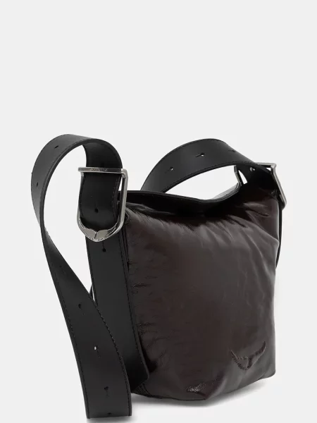 ZADIG&VOLTAIRE torebka skórzana brązowa