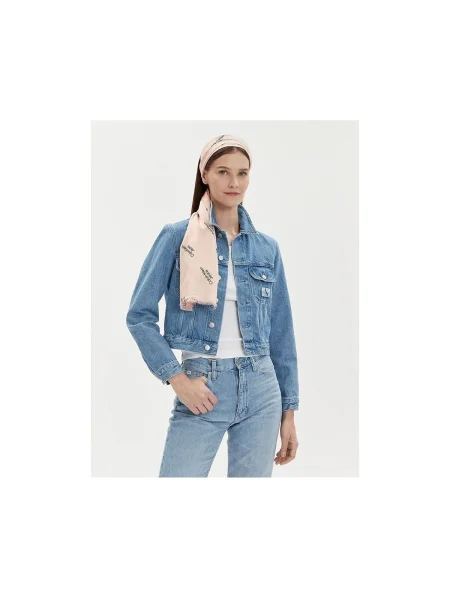 Šatka Calvin Klein Jeans ružová
