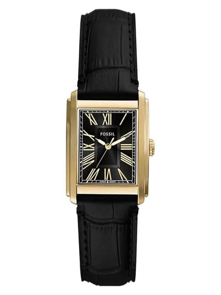FOSSIL Ceas analogic CARRAWAY auriu negru
