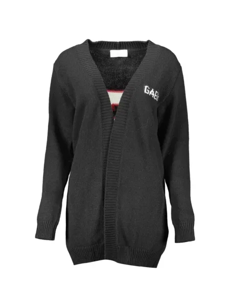 Cardigan Gaelle zdrențuiți negru