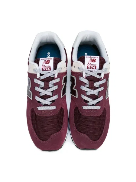 Sneakersy dziecięce New Balance 574 czerwone