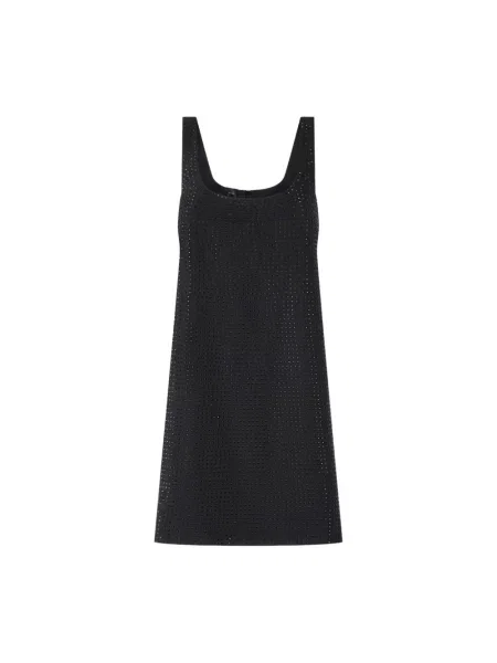 Kryształ górski sukienka Pinko garniturowa czarna