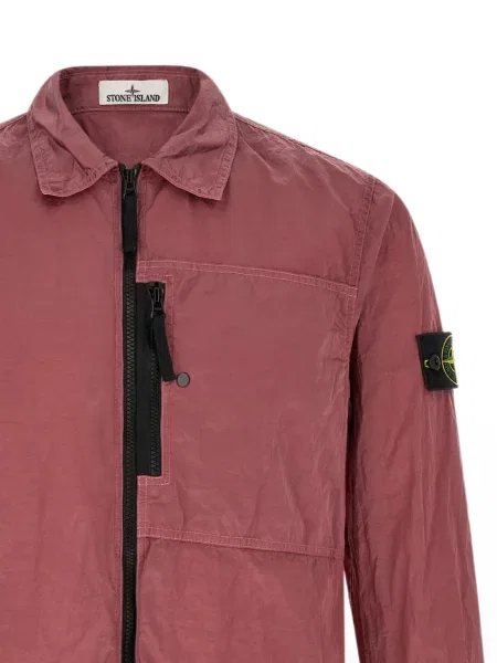 Cămașă Stone Island cu strasuri roz