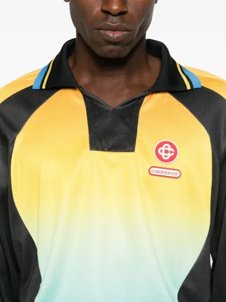 Tricou Casablanca cu gradient galben