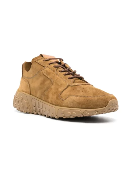 Sneakersy Buttero skórzane brązowe