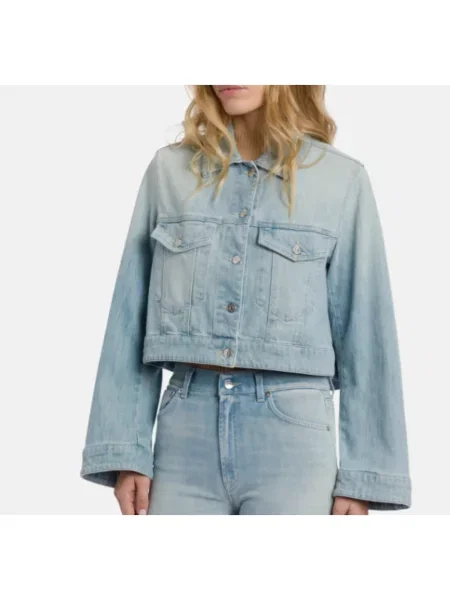 Dondup Kurtka Dżinsowa blau niebieska